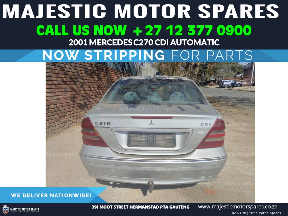 2001 Mercedes-Benz W203 C270 CDI used spares parts for sale - Private Seller 2001 Mercedes-Benz W203 C270 CDI used spares parts for sale - Private Seller