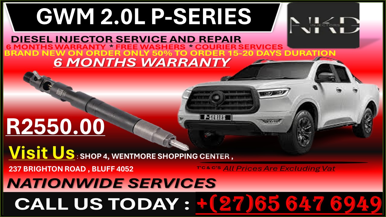 GWM 2L P-SERIES DIESEL INJECTORS - Private Seller GWM 2L P-SERIES DIESEL INJECTORS - Private Seller