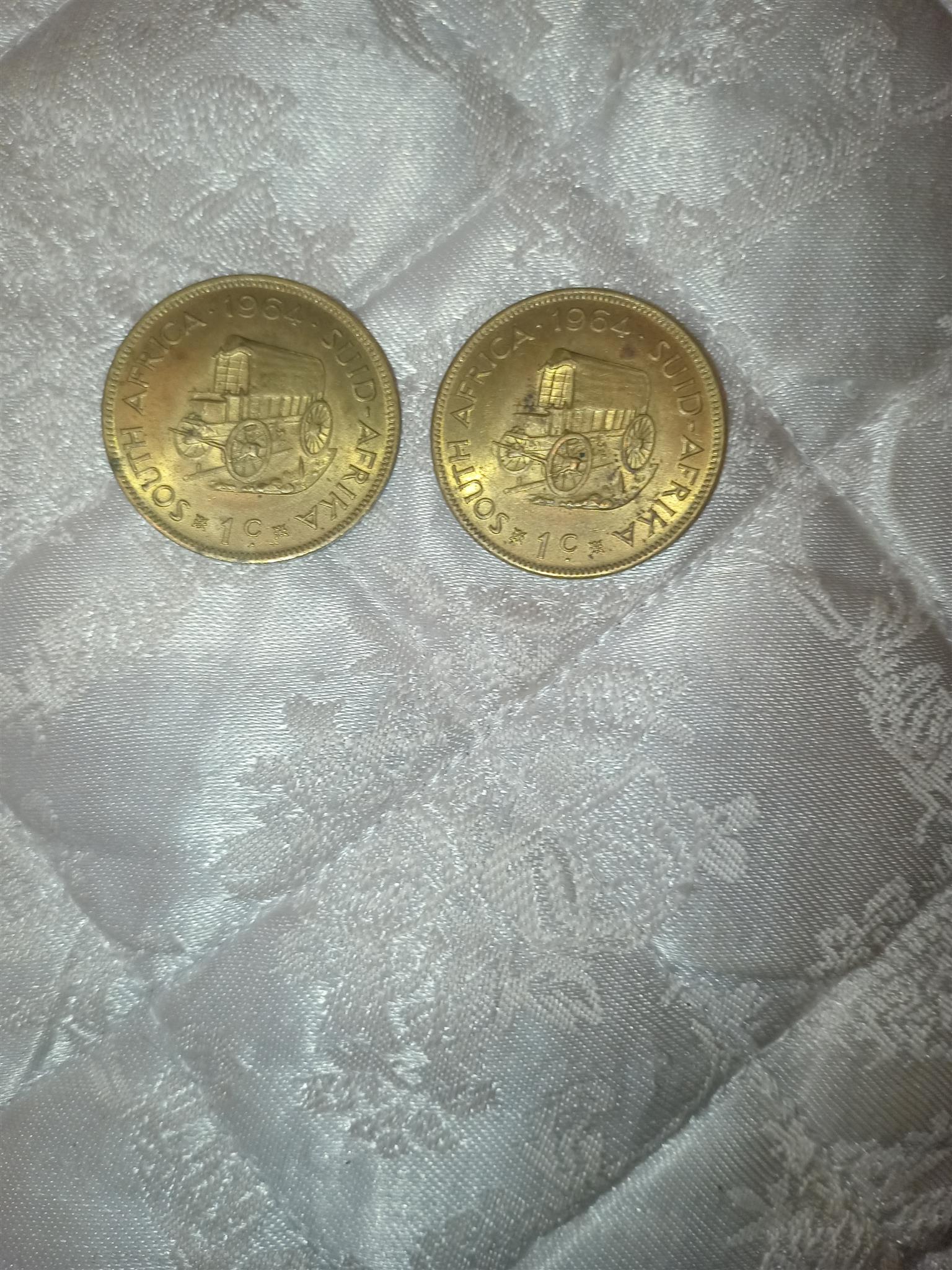 1cents 1964 old rare coins