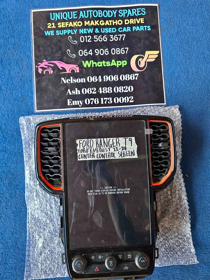 Ford Ranger T9 / Everest 2022 + Radio Control Screen display - Private Seller