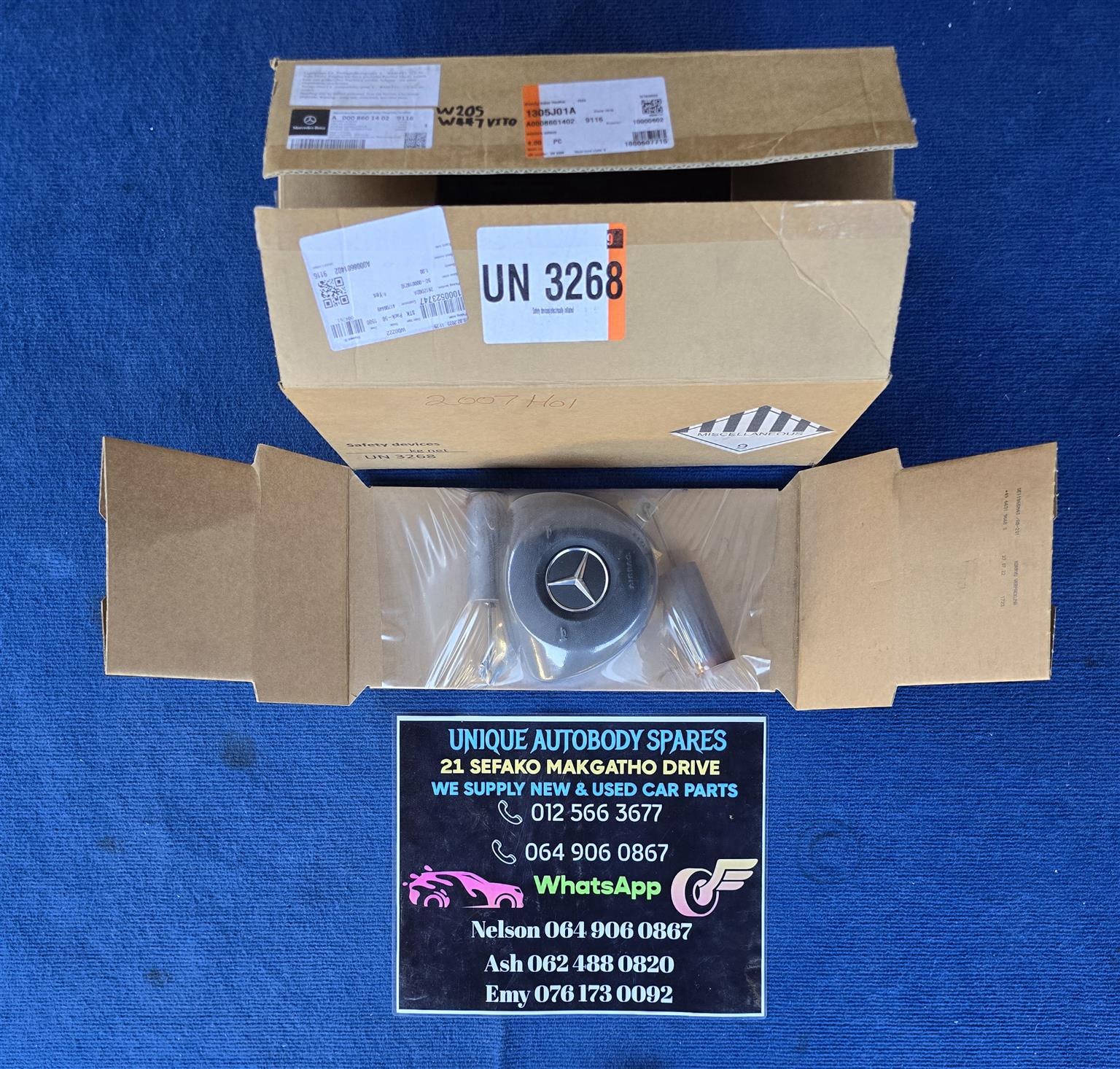 Mercedes W205 / W447 Complete Airbag