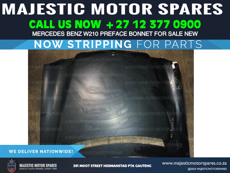 Mercedes W210 Preface Bonnet Hood for Sale NEW - Private Seller Mercedes W210 Preface Bonnet Hood for Sale NEW - Private Seller