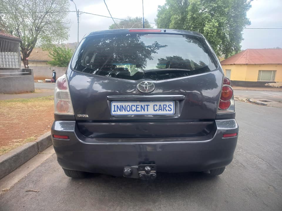 2007 TOYOTA VERSO 1.6 PETROL, MANUAL, GREY COLOR, MILEAGE 95000KMS