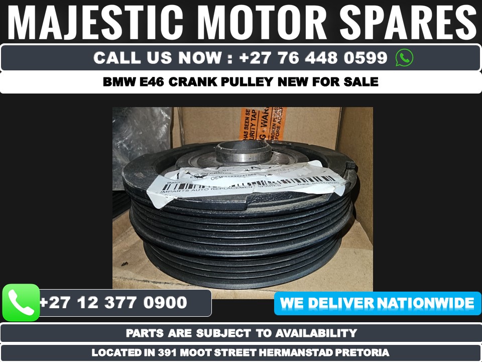 Bmw E46 Crank pulley New for sale Bmw E46 Crank pulley New for sale