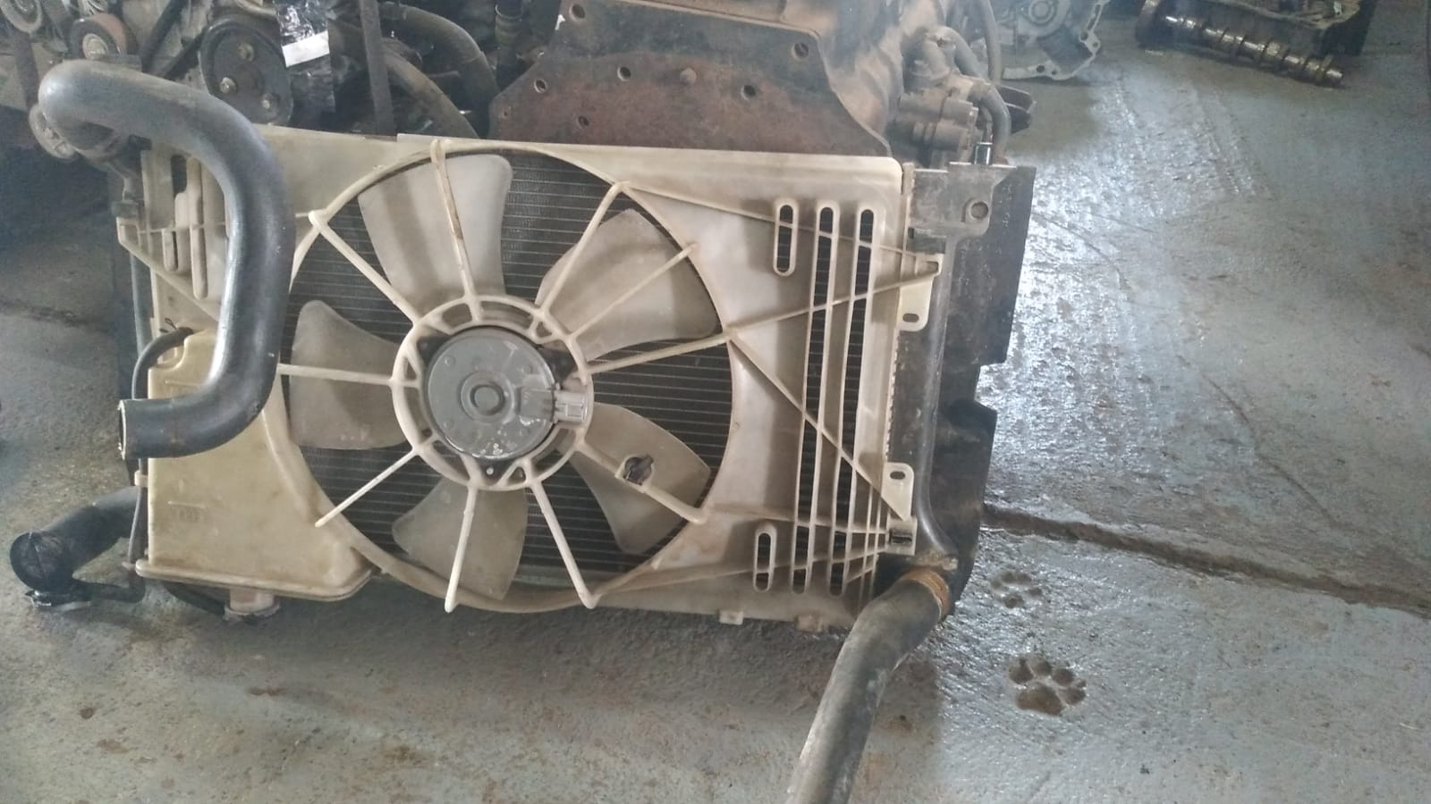 Toyota Verso radiator and fan for sale - Private Seller
