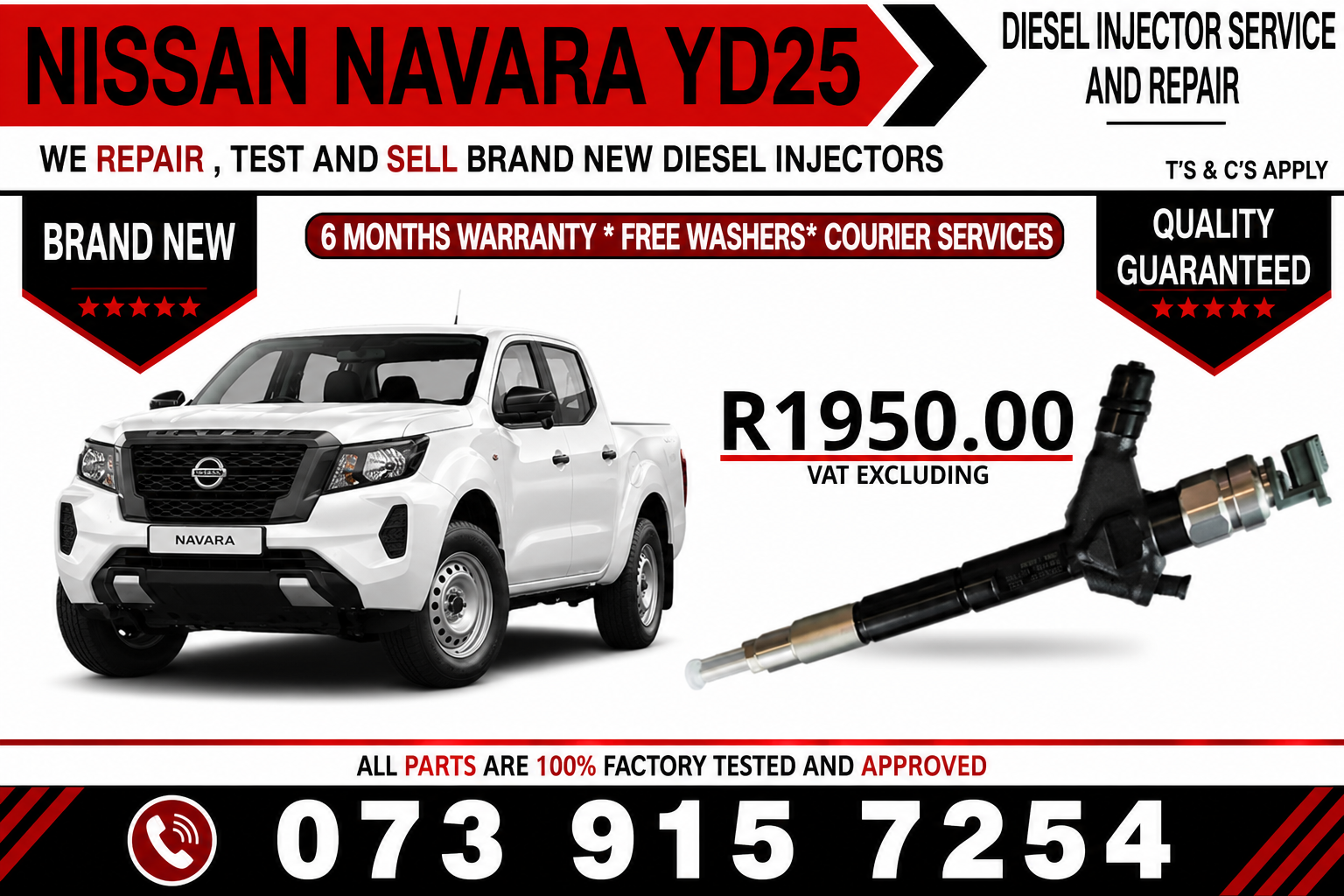_Nissan_Navara_Yd25_Diesel_Fuel_Injectors - Private Seller _Nissan_Navara_Yd25_Diesel_Fuel_Injectors - Private Seller