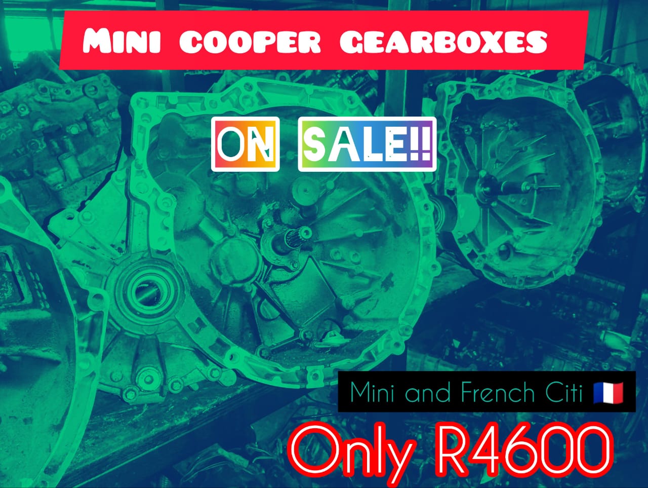 Super Cool Sale: Used Mini Gearboxes - Private Seller Super Cool Sale: Used Mini Gearboxes - Private Seller