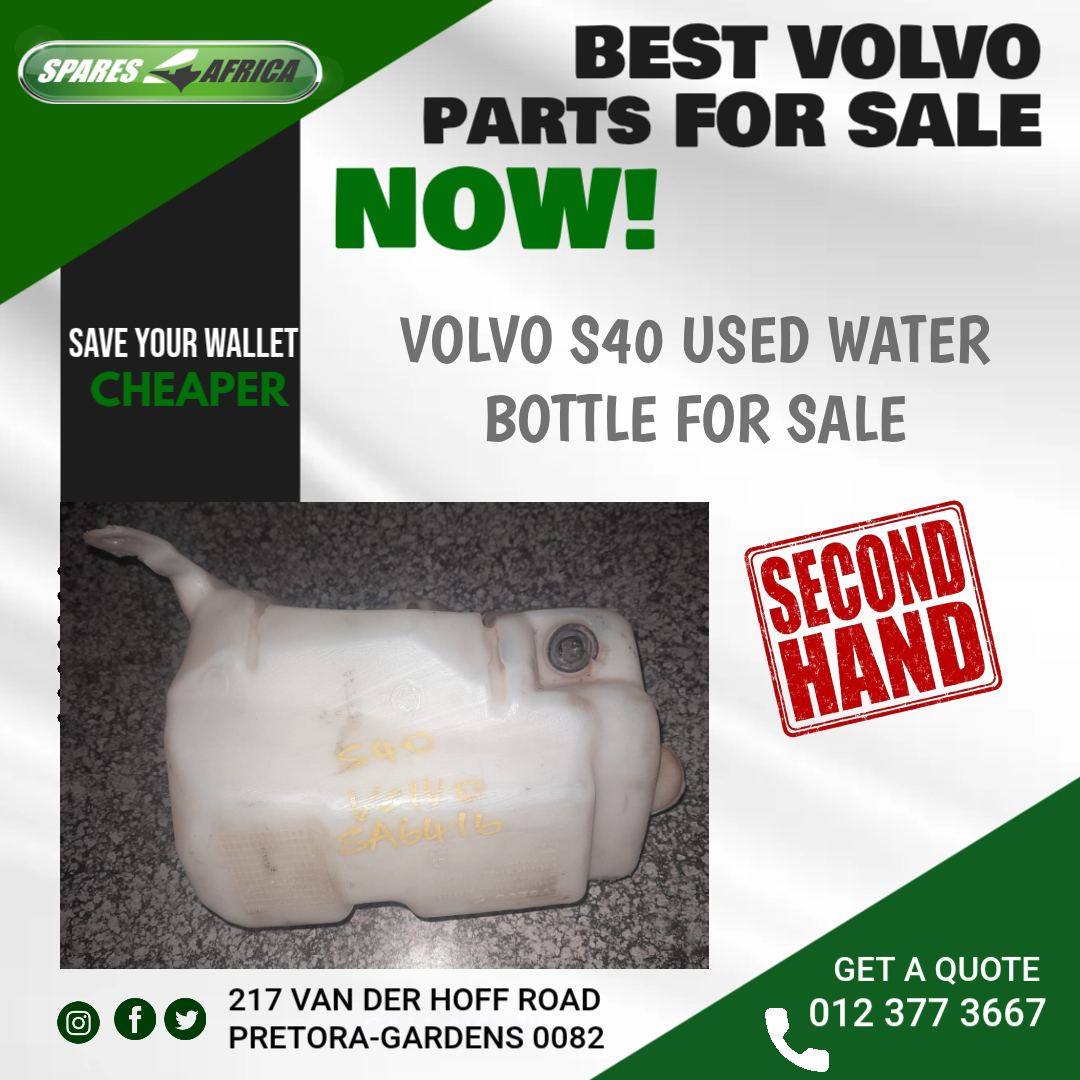 WATER BOTTLE S40 VOLVO - Private Seller WATER BOTTLE S40 VOLVO - Private Seller