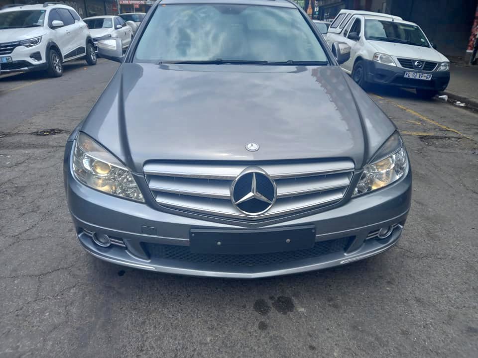 2008 MERCEDES BENZ C200 PETROL, AUTOMATIC, KOMPRESSOR, GREY COLOR, 105000KM,SUNROOF