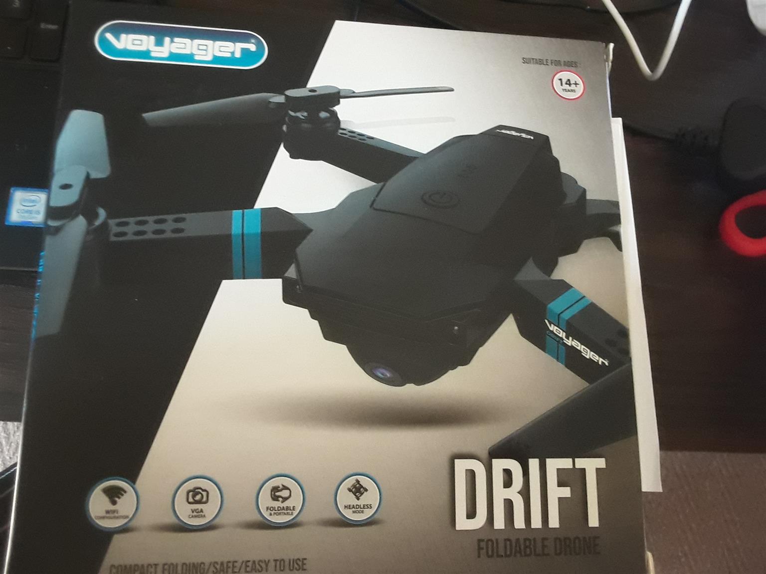 Voyager drift foldable drone 