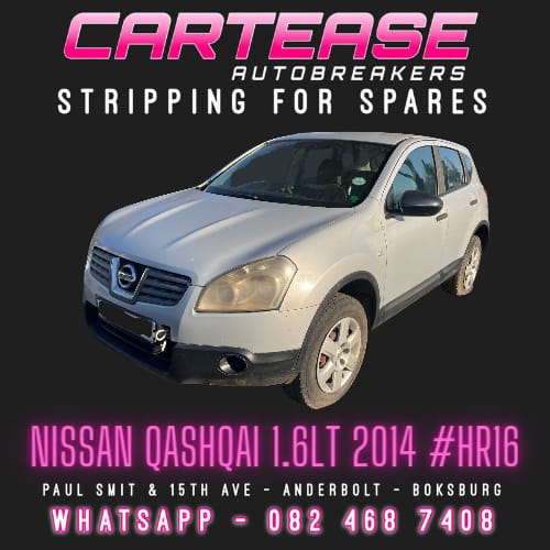 2014 Nissan Qashqai 1.6 Spares - White in colour - Private Seller 2014 Nissan Qashqai 1.6 Spares - White in colour - Private Seller