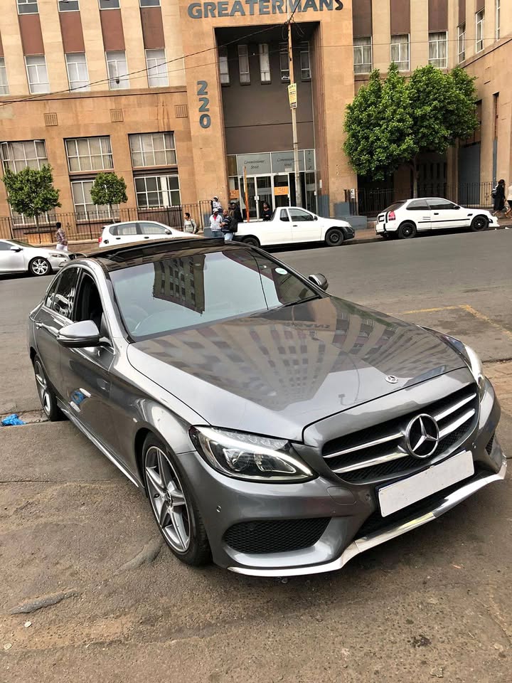 2018 Mercedes Benz C180-205 Petrol Automatic Transmission Grey Colour  Mileage