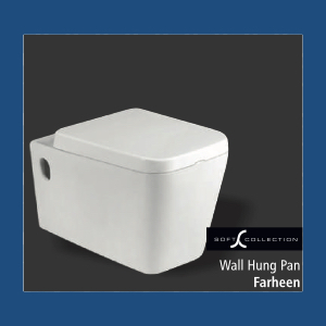 Sanitary : Farheen Wall Hung Pan 