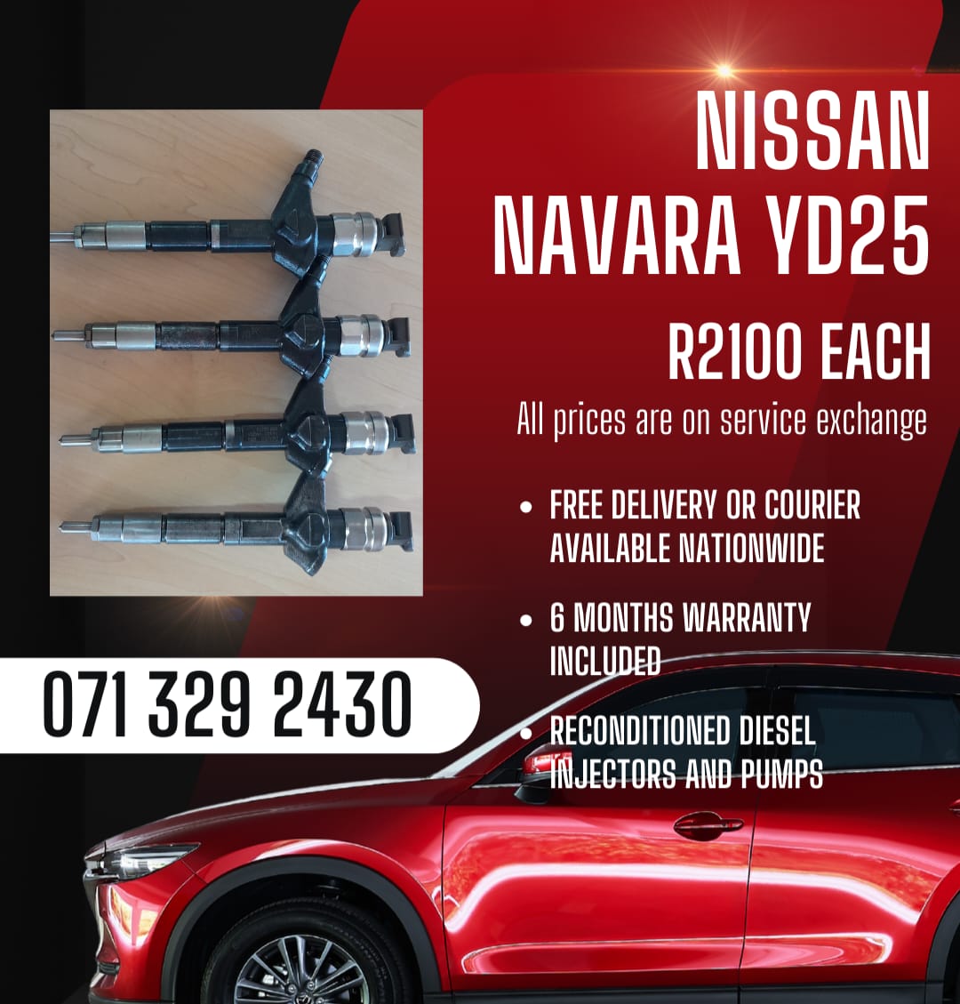 NISSAN NAVARA YD25 INJECTORS FOR SALE WITH WARRANTY - Private Seller NISSAN NAVARA YD25 INJECTORS FOR SALE WITH WARRANTY - Private Seller