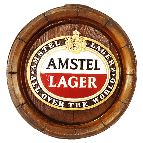 Amstel Premium Lager Barrel Ends Brand New Products.