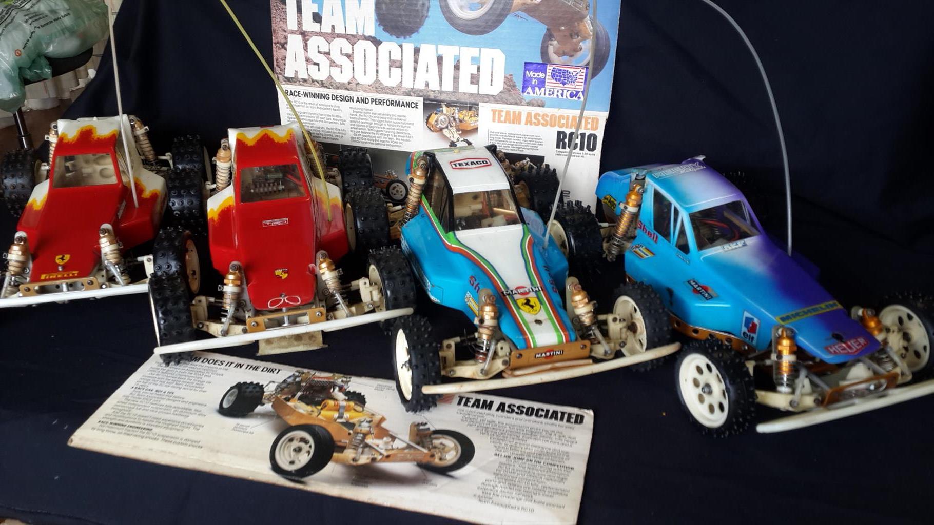 RC Team Associated Collection of Off Road cars