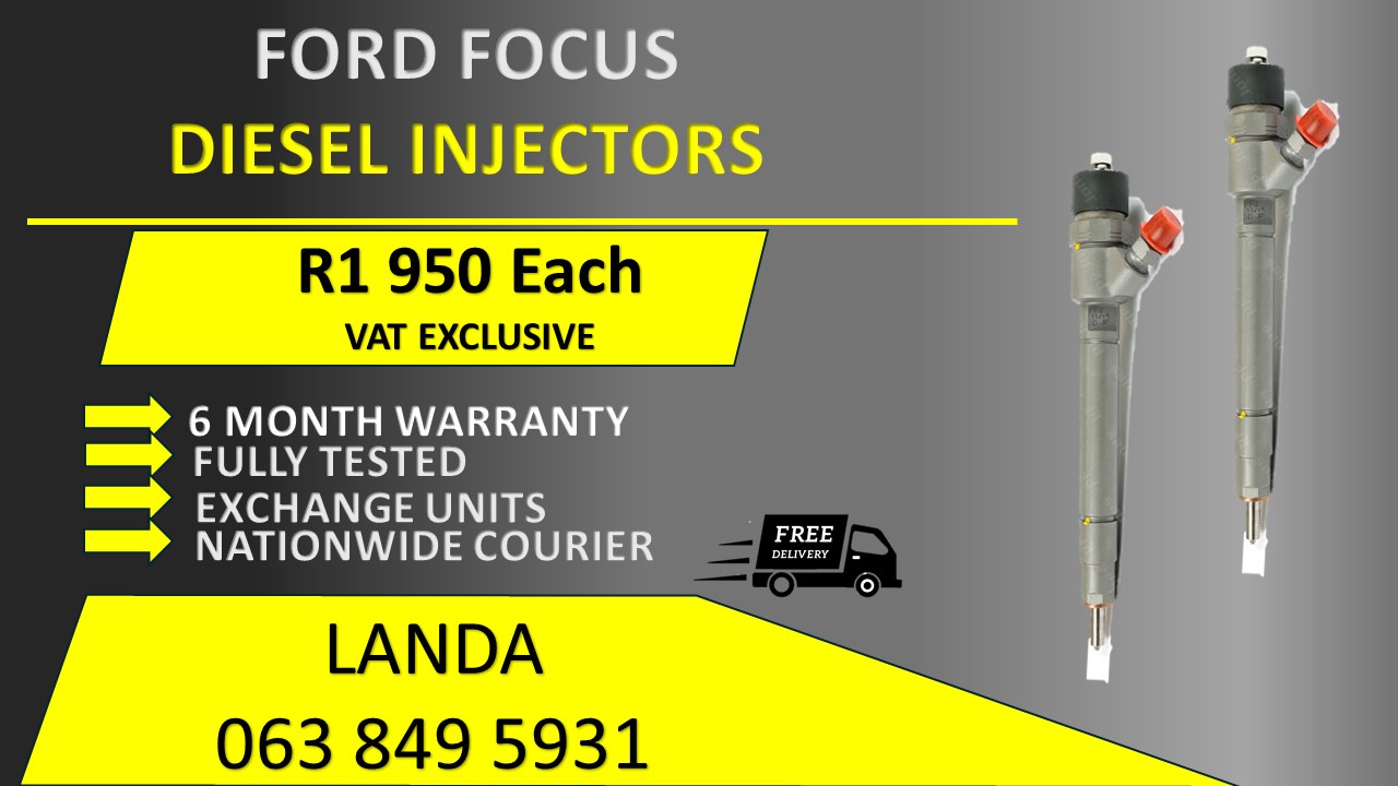 FORD FOCUS DIESEL INJECTORS FOR SALE OR RECON WITH WARRANTY - Private Seller FORD FOCUS DIESEL INJECTORS FOR SALE OR RECON WITH WARRANTY - Private Seller