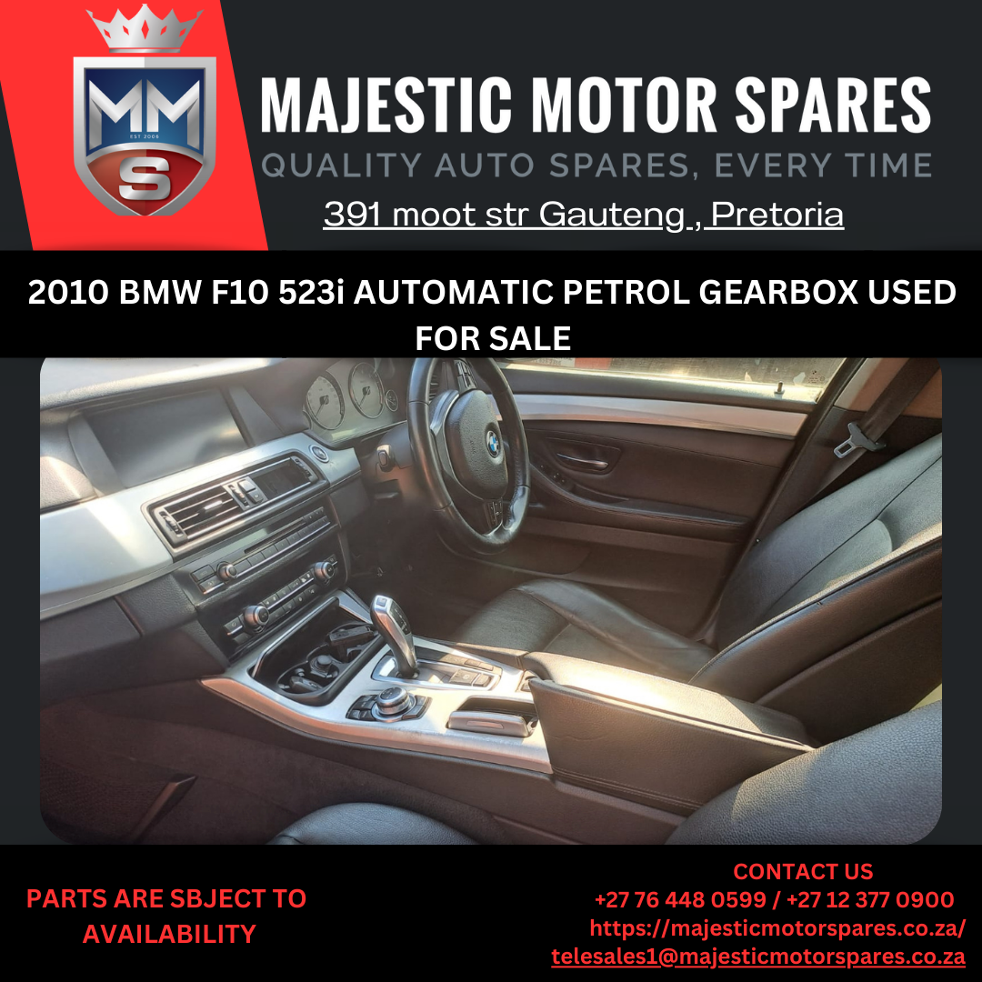2010 Bmw F10 523i automatic gearbox for sale - Private Seller 2010 Bmw F10 523i automatic gearbox for sale - Private Seller