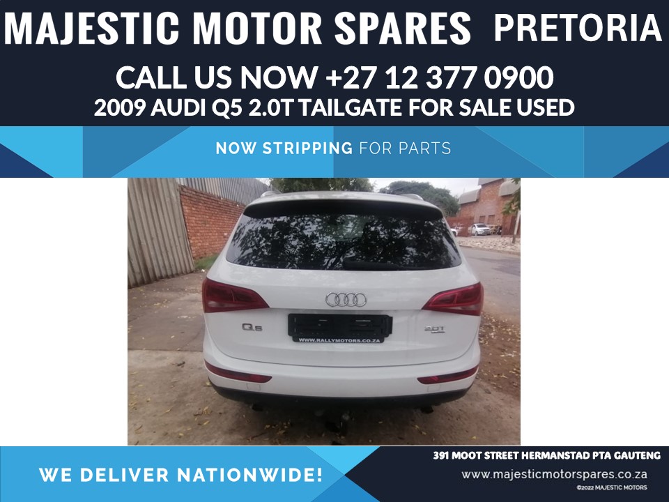 2009 Audi Q5 tailgate for sale used - Private Seller