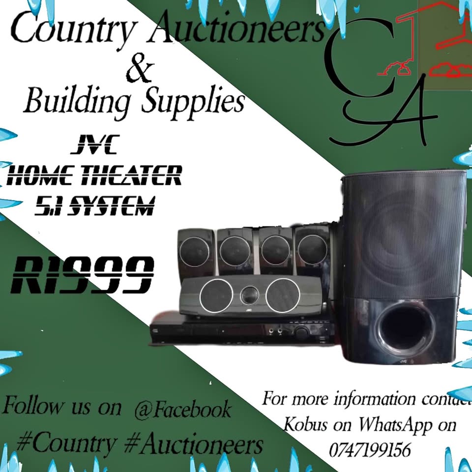 Jvc 5.1 channel home theater system