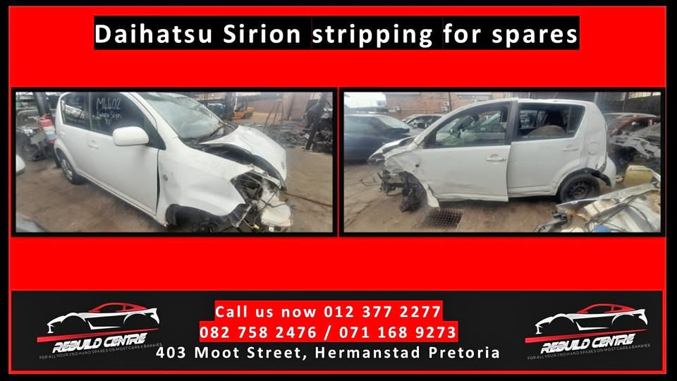 Daihatsu Sirion stripping for spares - Private Seller Daihatsu Sirion stripping for spares - Private Seller