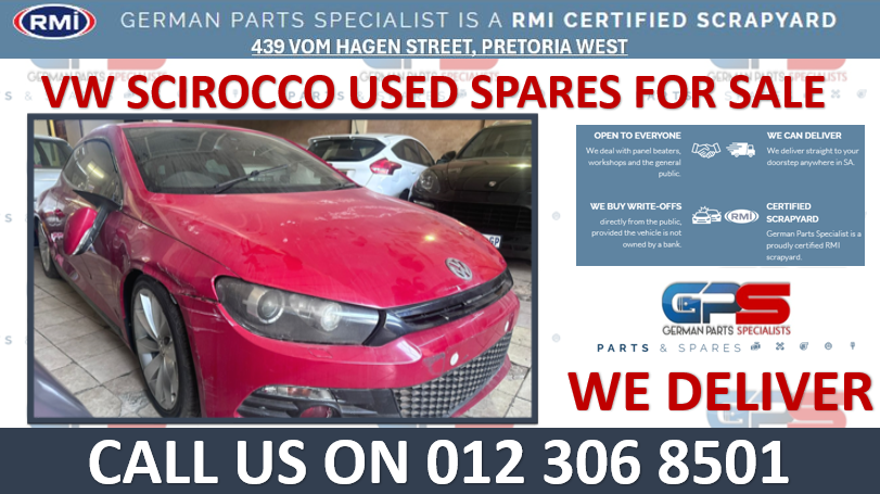 VW SCIROCCO STRIPPING FOR USED SPARES AND PARTS - Private Seller VW SCIROCCO STRIPPING FOR USED SPARES AND PARTS - Private Seller