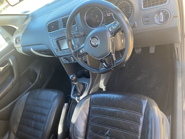 Silver VW Polo 1,2 TSI Comfortline