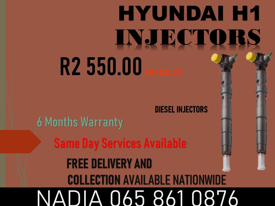 RECONDITIONED DIESEL INECTORS FOR SALE FOR HYUNDAI H1 - Private Seller RECONDITIONED DIESEL INECTORS FOR SALE FOR HYUNDAI H1 - Private Seller