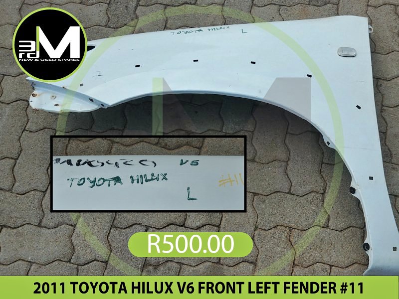 2011 TOYOTA HILUX FRONT LEFT FENDER MV0420 11 - Private Seller 2011 TOYOTA HILUX FRONT LEFT FENDER MV0420 11 - Private Seller
