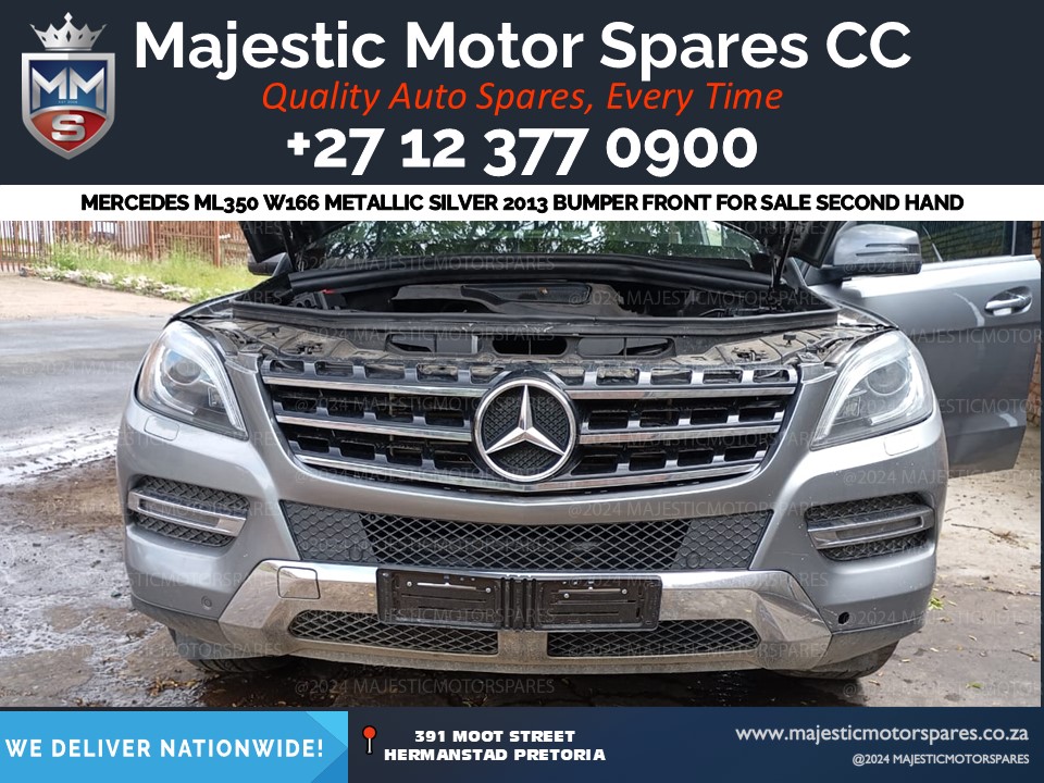 Front Bumper Skin for Mercedes ML350 W166 2013 Preface