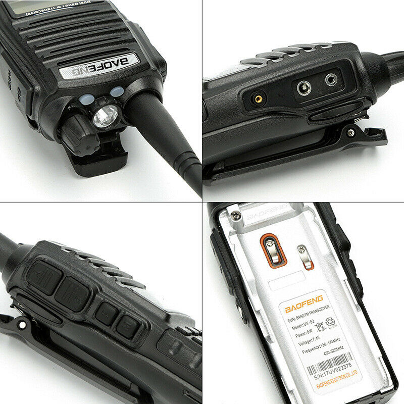  Walkie Talkie VHF UHF Dual Band Two Way Radios / Transceivers. Brand New Products