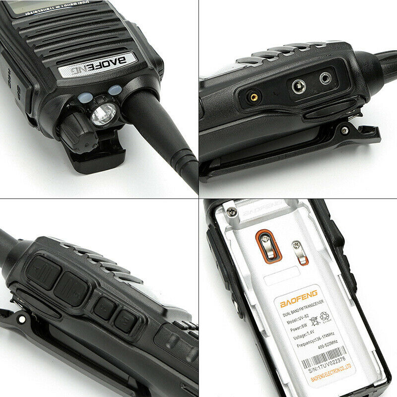 Walkie Talkie VHF UHF Dual Band Two Way Radios / Transceivers. Brand New Products