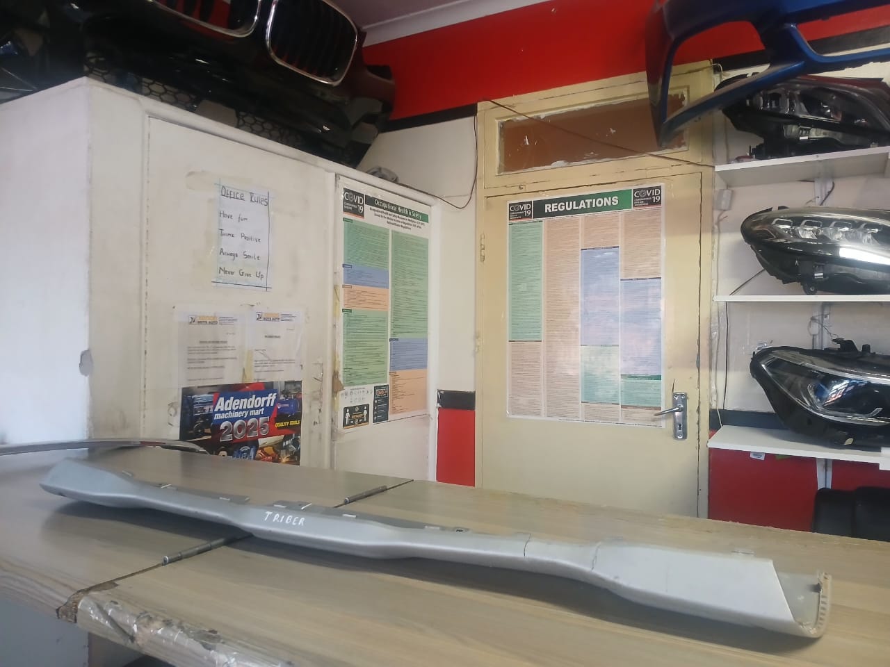 2022 RENAULT TRIBER FRONT BUMPER LIP/ SKID PLATE FOR SALE