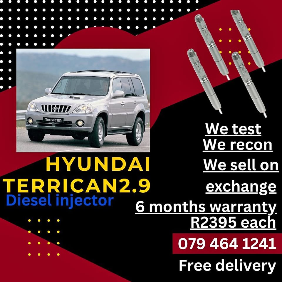 Hyundai Terrican 2.9 Diesel injectors - Private Seller Hyundai Terrican 2.9 Diesel injectors - Private Seller