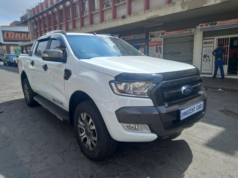 2019 FORD RANGER 3.2 DIESEL WILDTRAK 4X4 AUTOMATIC , DOUBLE CAB WHITE COLOUR, 51000KM