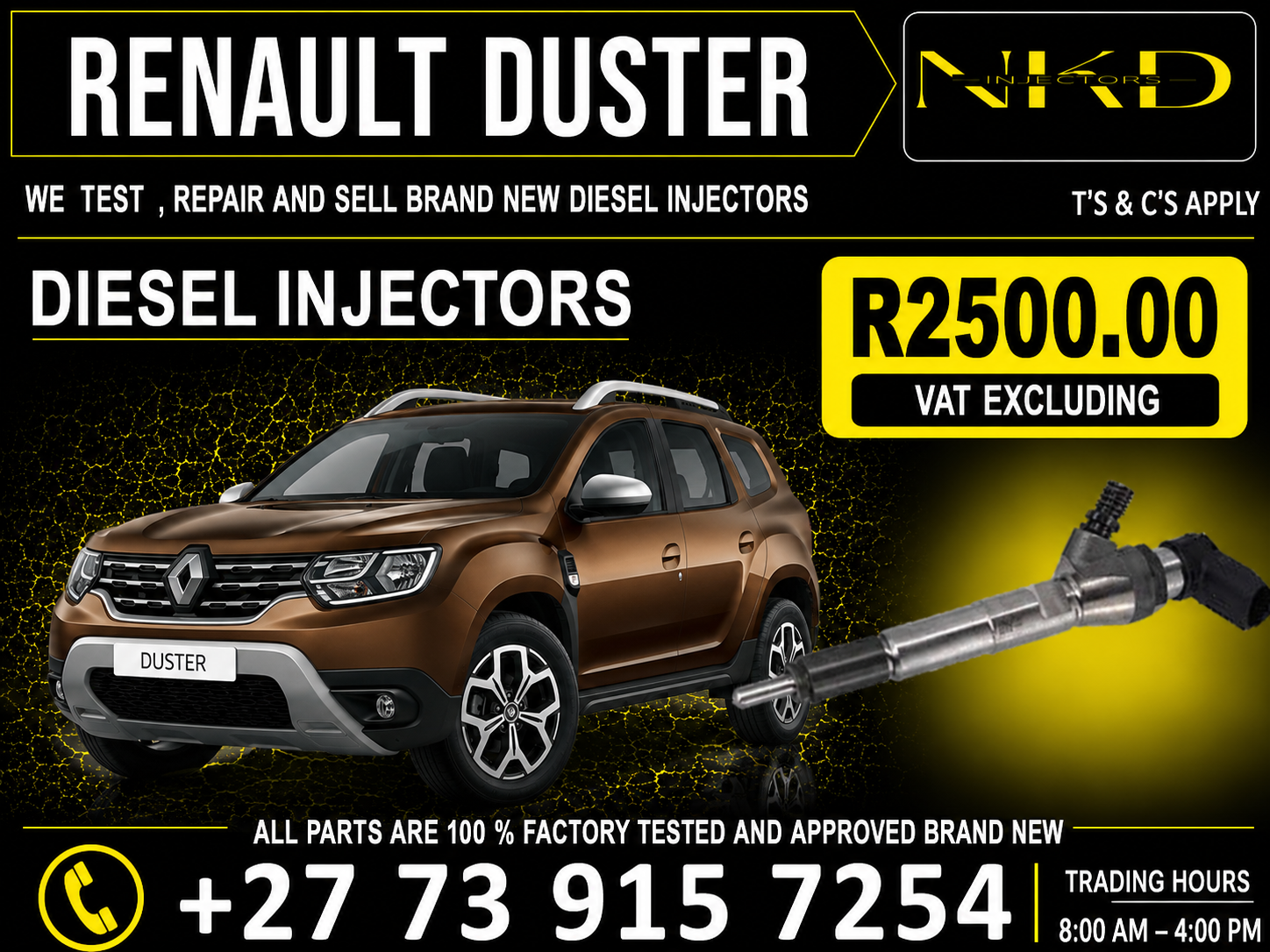 Injectors_For_Renault_Duster - Private Seller Injectors_For_Renault_Duster - Private Seller