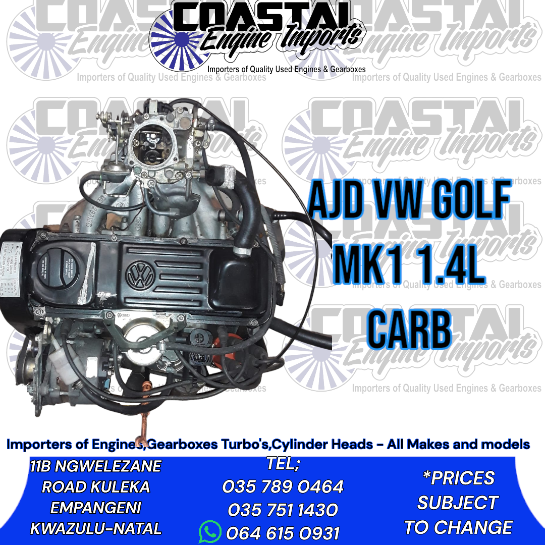 VW GOLF MK1 1.4L AJD ENGINE CODE ENGINE - Private Seller