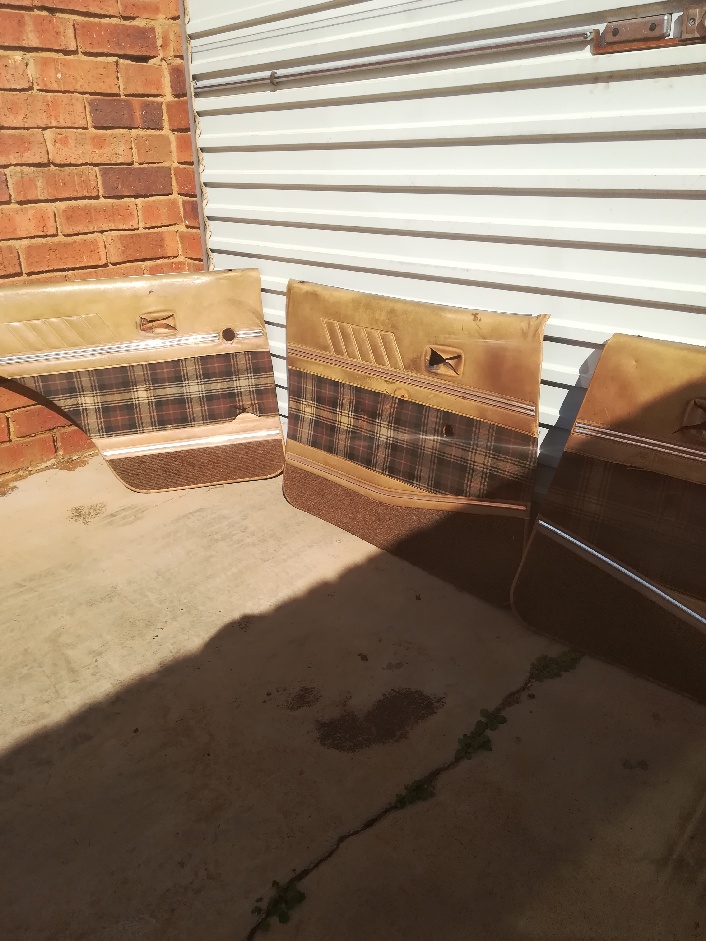 Datsun Stanza SSS Original Door Panels for Sale