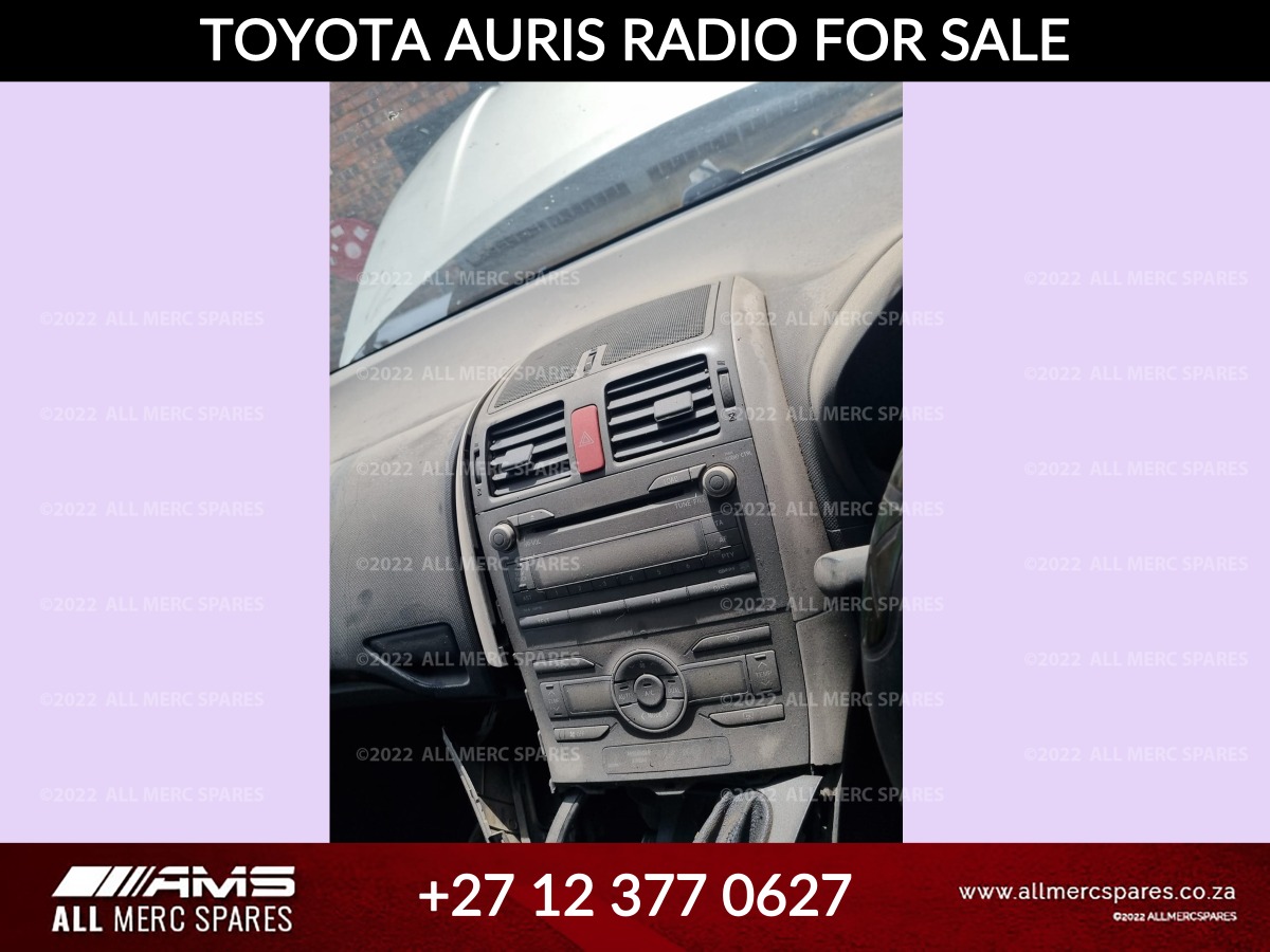 Toyota Auris Used Radio for Sale! - Private Seller