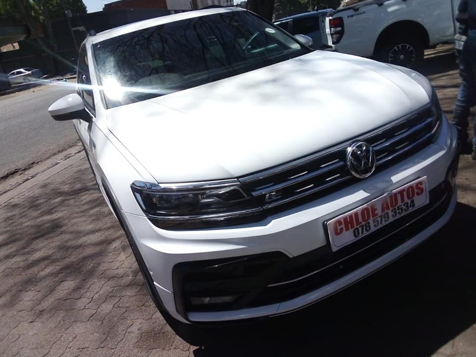 2019 VW TIGUAN 2.0 DSG TDI 4MOTION RLine WHITE, AUTOMATIC, SUNROOF, DIESEL, REVERSE CAMERA