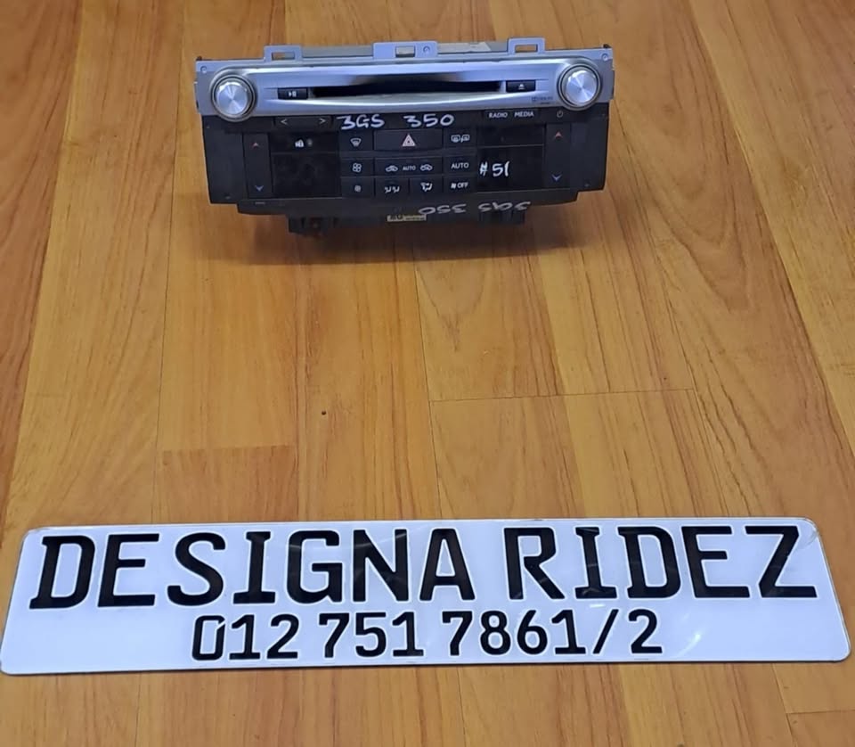 LEXUS 3GS 350 RADIO - Private Seller LEXUS 3GS 350 RADIO - Private Seller