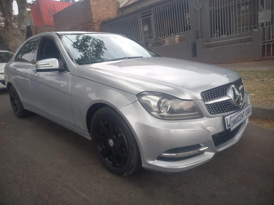2013 MERCEDES BENZ C180 PETROL, AUTOMATIC, MILEAGE 114000KMS, SILVER COLOR
