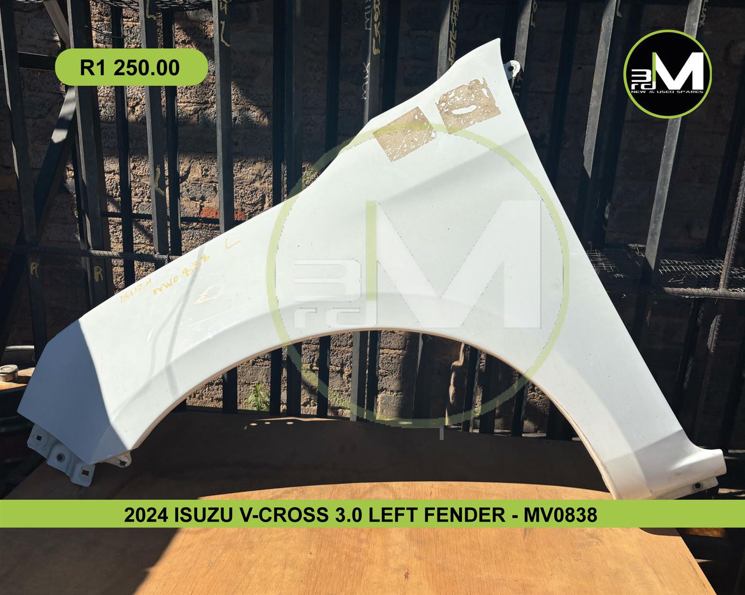 2024 ISUZU V-CROSS 3.0 LEFT FENDER - MV0838 - Private Seller 2024 ISUZU V-CROSS 3.0 LEFT FENDER - MV0838 - Private Seller