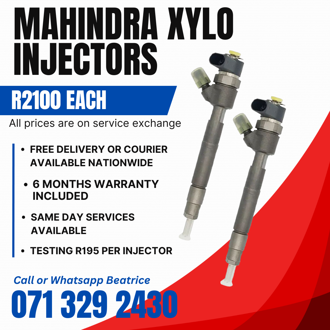 MAHINDRA XYLO INJECTORS FOR SALE WITH WARRANTY - Private Seller MAHINDRA XYLO INJECTORS FOR SALE WITH WARRANTY - Private Seller