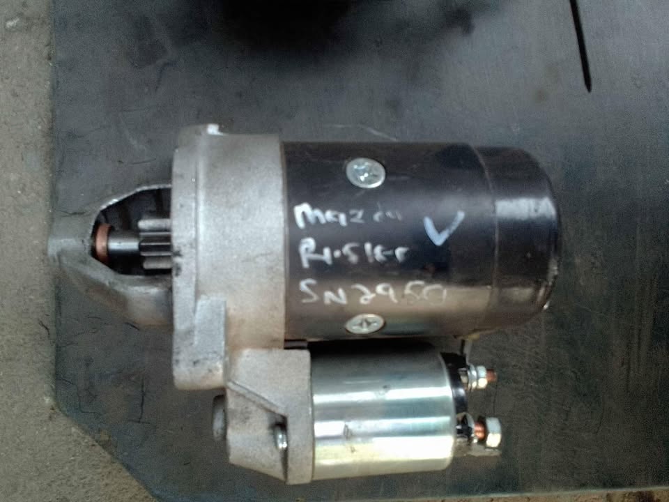 Mazda 323 n rustler bakkie starter for sale @ circle 7 used parts - Private Seller Mazda 323 n rustler bakkie starter for sale @ circle 7 used parts - Private Seller