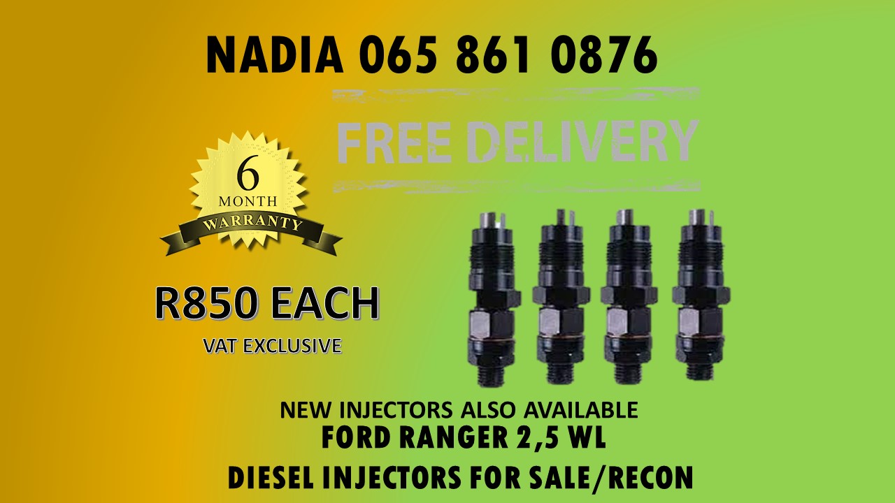 FORD RANGER 2.5 WL DIESEL INJECTORS FOR SALE - RELIABLE - Private Seller FORD RANGER 2.5 WL DIESEL INJECTORS FOR SALE - RELIABLE - Private Seller