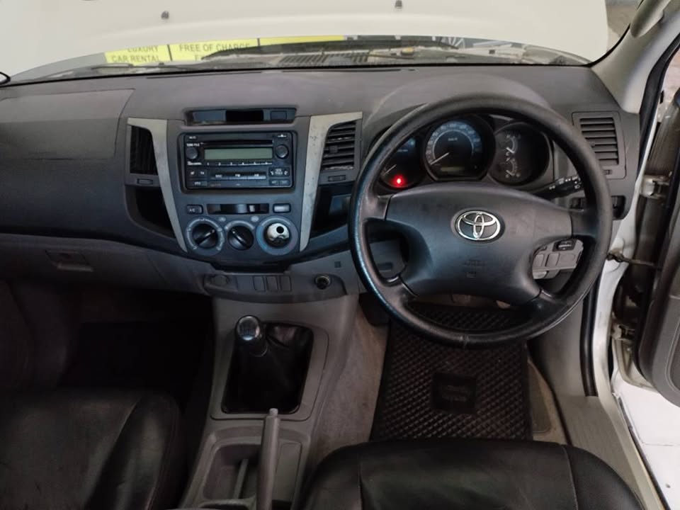 2008 TOYOTA HILUX D4D 3.0  DOUBLE CAB MANUAL