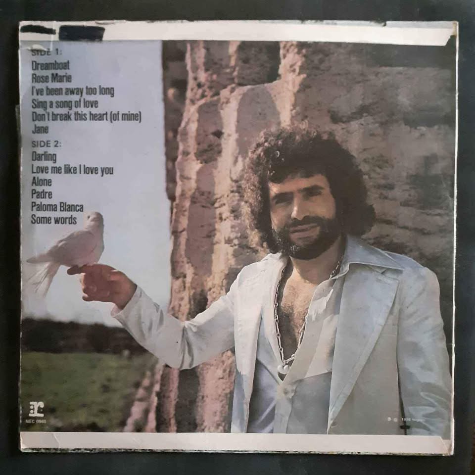 George Baker Selection - Paloma Blanca LP Record