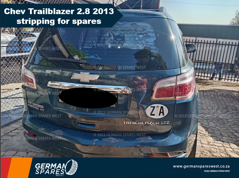 We are Stripping a Chev Trailblazer 2.8 2013 for Spares - Private Seller We are Stripping a Chev Trailblazer 2.8 2013 for Spares - Private Seller