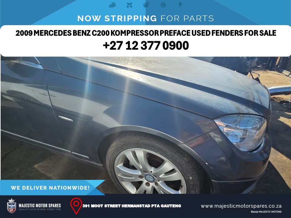 2009 Mercedes Benz C200 Kompressor Used Fenders for Sale - Private Seller 2009 Mercedes Benz C200 Kompressor Used Fenders for Sale - Private Seller